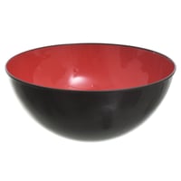 Bowl 1,8 L negro y rojo