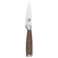 Cuchillo pelador para verduras de acero inoxidable y madera 9 cm