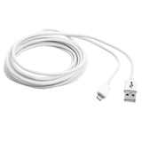 Cable USB M a IPhone blanco