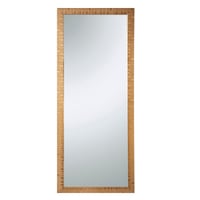 Espejo rectangular dorado 50 x 120 cm