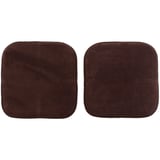Pack de 2 almohadones para sillas Memory 40 x 40 cm chocolate