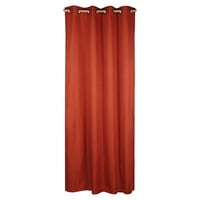 Cortina de tela Black Out Textil 140 x 220 cm terracota