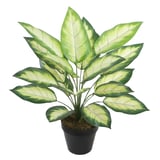 Planta artificial Dieffenbachia 60 cm con maceta