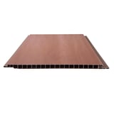 Cielo raso PVC marrón 595 x 218 x 10 mm