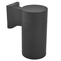 Aplique exterior cilindro unidireccional negro E27