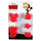 Molde de silicona Mickey Mouse 5 formas