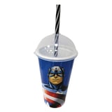 Vaso milkshake Capitán América de 500 ml
