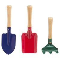 Set de 3 herramientas manuales para jardín