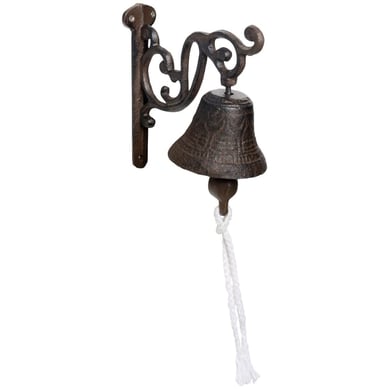 Campana para puerta gris