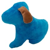 Perrito de peluche azul