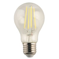 Lámpara de luz LED filamento 6 w A60 E27 clear