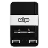 Cargador universal de batería con 2 USB 1A