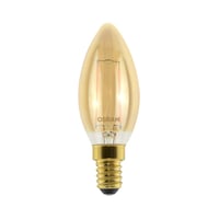 Lámpara LED vela vintage 2 W