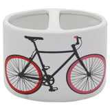 Portacepillo de cerámica multicolor Bicicletas