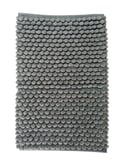 Alfombra de baño Cubes 40 x 60 cm gris