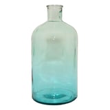 Botella Retro 28 cm azul