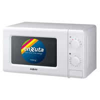 Microondas manual 20 L 1100 w blanco