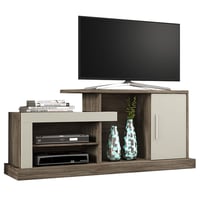 Rack de TV Lottus chocolate y nuez 67 x 135 x 40 cm