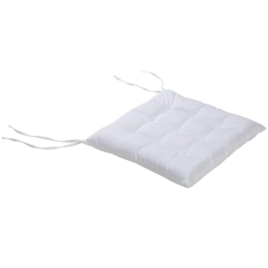 Almohadn decorativo para silla 40 x 40 x 5 cm natural