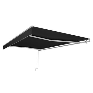 Toldo brazo invisible 395 x 250 cm gris