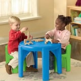 Juego de mesa y 2 sillas infantil