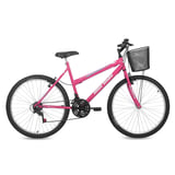 Bicicleta Safira adulto Mountain bike rosa