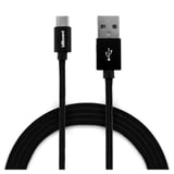 Cable USB a USB-C negro
