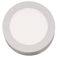 Panel led redondo de sobreponer luz neutra 6 W