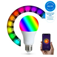 Lámpara RGBW 220 V E27 smart