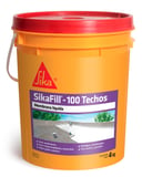 Membrana líquida Sikafill-100 para techos gris 4 kg