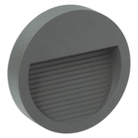 Aplique Lineal Circular 3 w cálido gris