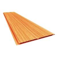 Cielo raso paquete x 15 pvc natural 4mt 7mm