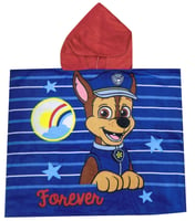 Toalla poncho Paw Patrol 60 x 120 cm multicolor