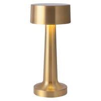 Lámpara de mesa USB dimerizable 3 tonos dorada