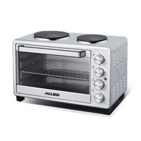 Horno eléctrico con grill y anafe 50 L 3200 W gris