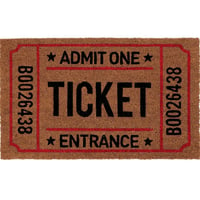 Felpudo Ticket 45 x 75 cm natural