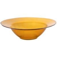 Bowl 36 cm de vidrio ambar