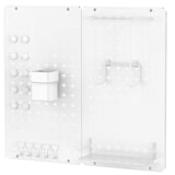 Set de 20 paneles de pared blancos