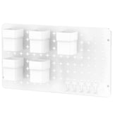 Set de 11 paneles de pared blancos