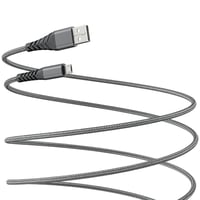 Cable usb tipo-a micro 3 metros gris