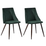 Pack de 2 sillas de comedor Smeg db52 x 49 x 83 cm ade