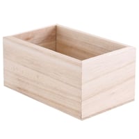 Caja de madera 8.59 x 12.7 x 6.99  cm