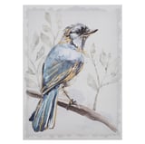 Canvas pájaro azul 30 x 40 cm