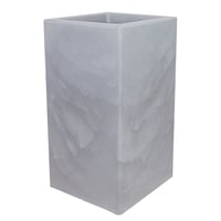 Maceta Cubo cemento 40 x 80 cm de plástico