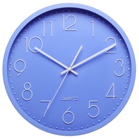 Reloj de pared Wonder 35 x 35 cm azul