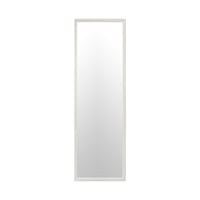 Espejo rectangular 40 x 125 cm blanco