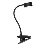 Lámpara de escritorio Clip 1 luz LED negra
