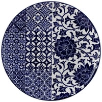 Juego de vajilla Bankok 24 piezas de porcelana azul