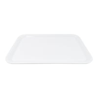 Bandeja de melamina 44 x 32.6 cm blanca