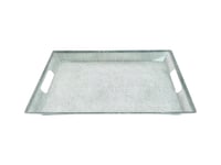 Bandeja de melamina 45 x 30 cm gris